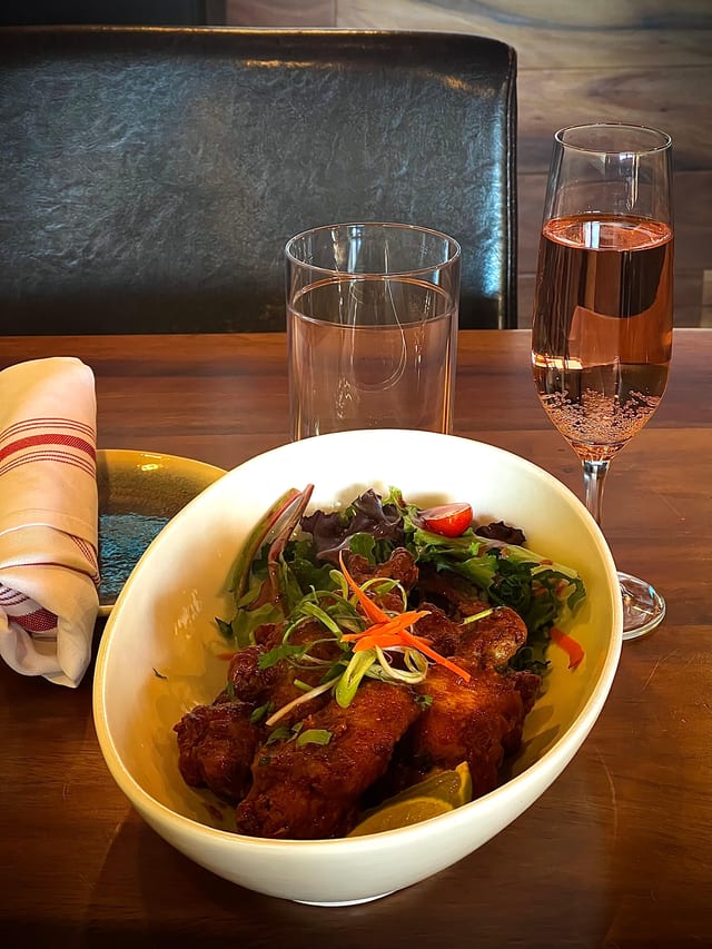 Mango Masala Wings.