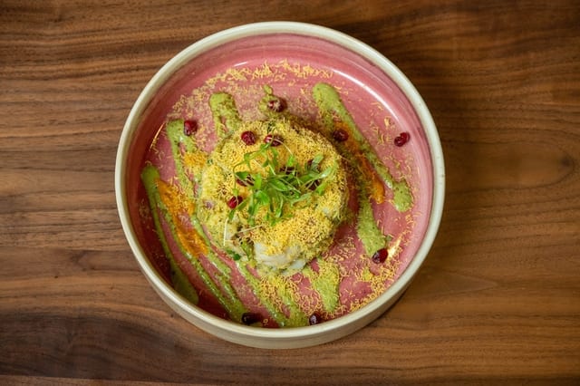 Avocado Chaat.