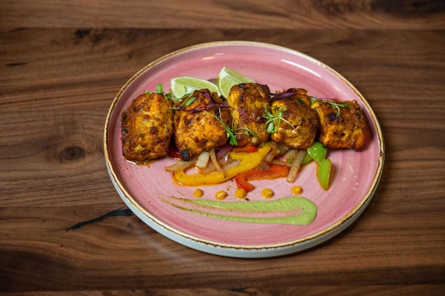 Tandoori Salmon.
