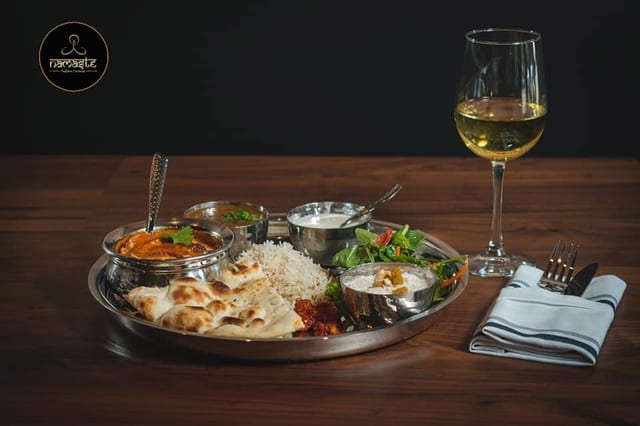 Thali Butter Chicken.