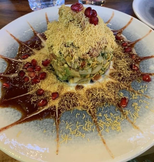 Avocado Chaat.