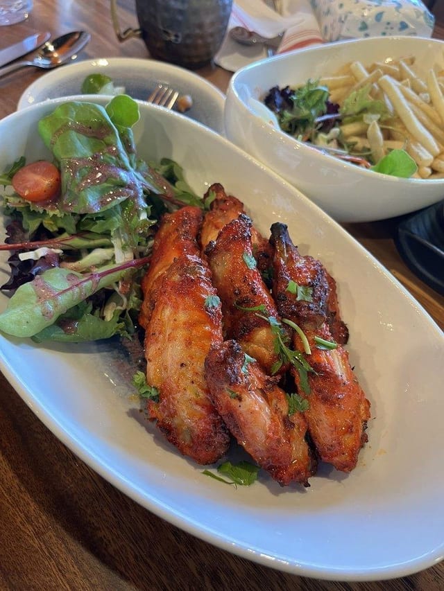 Tandoori Chicken Wings.