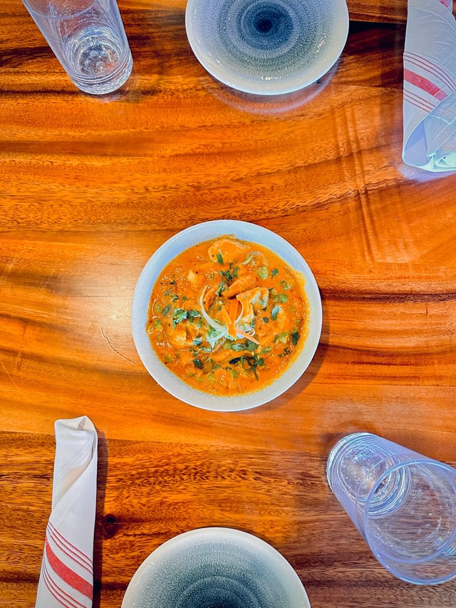 Oyster Mushroom Curry.