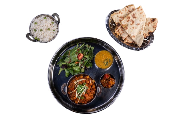 L-Chana Masala.