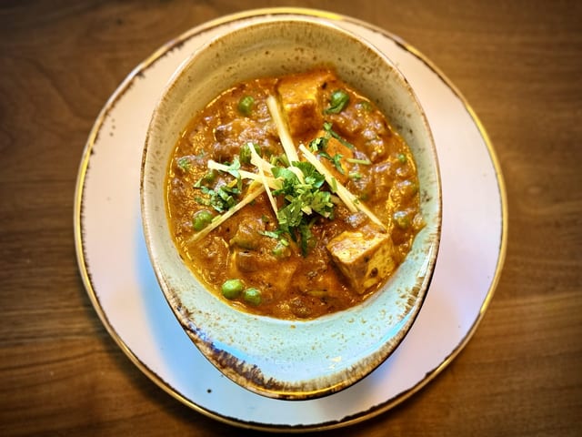 Matar Paneer.