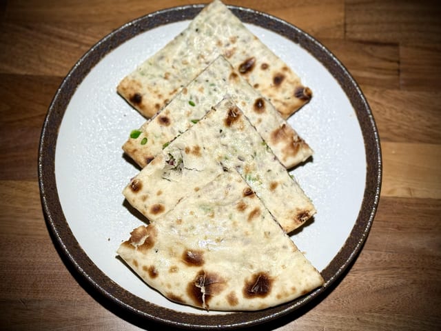 Onion Chilli Kulcha.