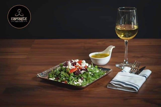 Arugula Pomegranate Salad.