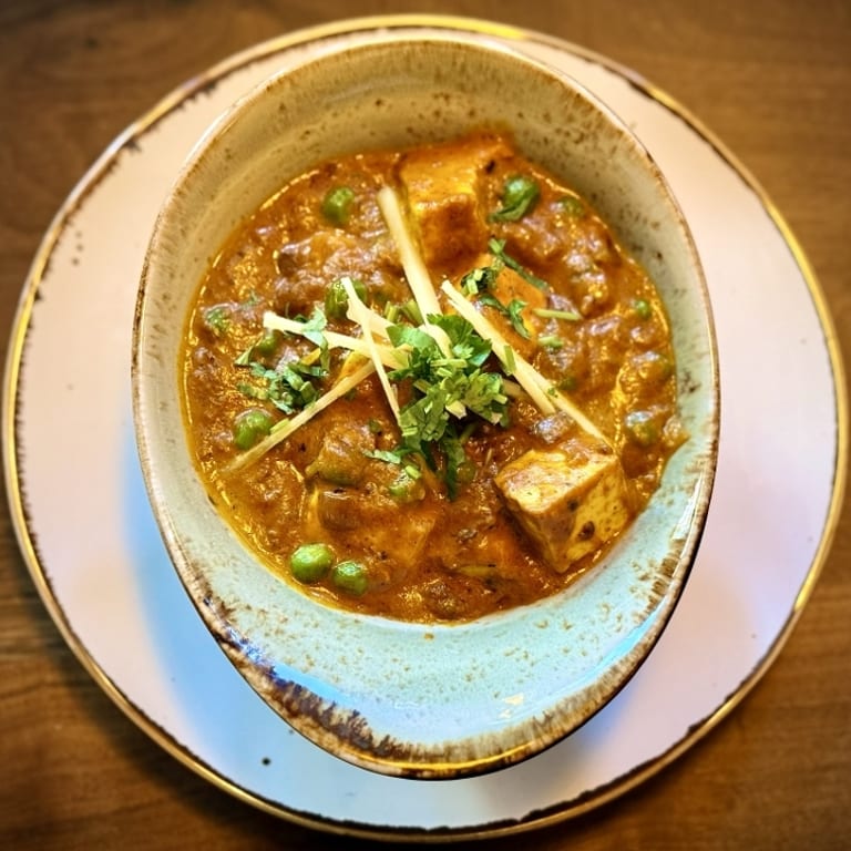 Delicious Matar Paneer Awaits