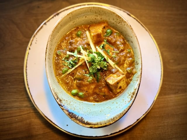Matar Paneer.