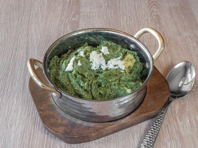 Saag Paneer.
